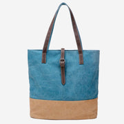 Large Capacity Vintage British Style Handbag Shoulder Bag