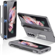 Samsung Galaxy Z Fold 3 Sturdy Phone Case With S-Pen Holder Built-in Magnetic Kickstand