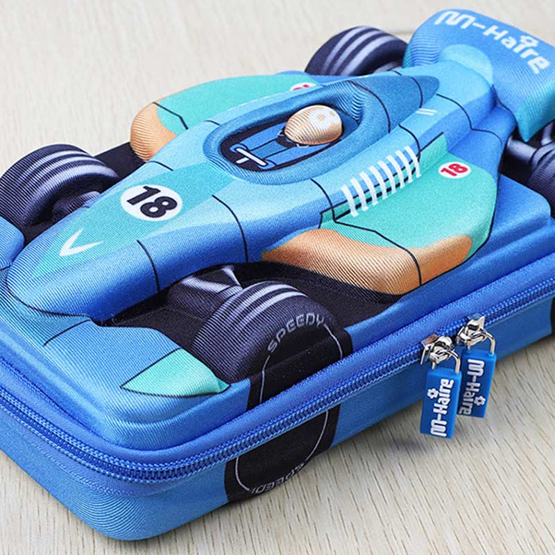 Pencil Case For Men Kids Creative Motor Shape School Case