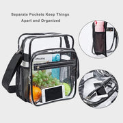 Crossbody Bag For Travel Shopping Waterproof Transparent Storage Bag