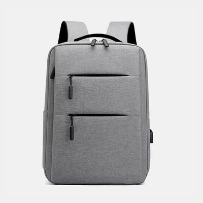 USB Large Capacity Wear-Resistant 15.6-Inch Computer Bag Backpack