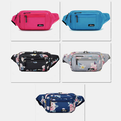 Waist Bag for Women Men Multi-Pocket Chest Bag Shoulder Bag