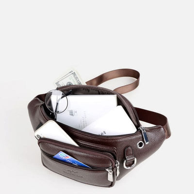 Waist Bag For Men Intimate Casual Large Capacity Crossbody Purse