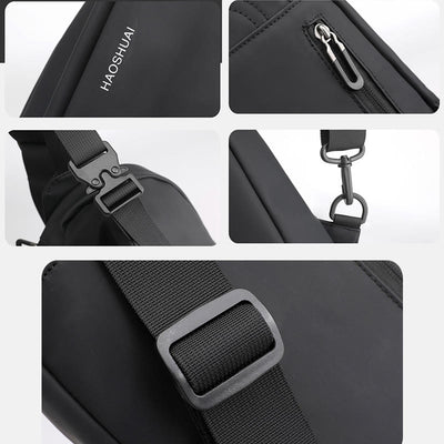 Sling Bag For Men Multifunctional Waterproof Casual Crossbody Chest Bag