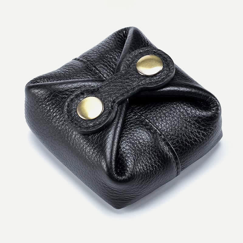 Soft Real Leather Coin Purse Mini Storage Pouch Carrying Purses