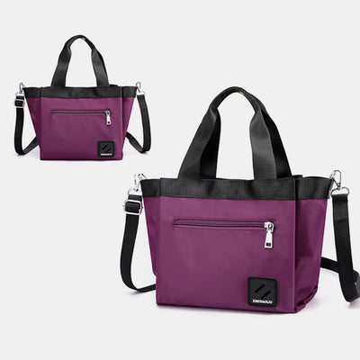 Triple Compartment Women Purses Lightweight Waterproof Crossbody Shoulder Bag