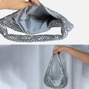 Evening Bag For Women Metal Bling Sparkly Party Purse Handbag