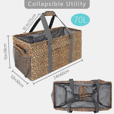 Storage Bag For Home Travel Foldable Clothing Clutter Storage Basket