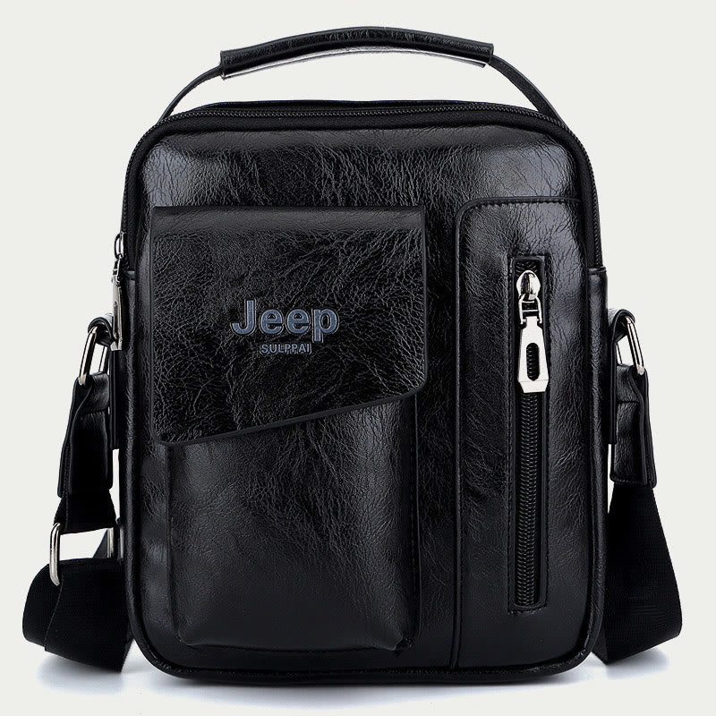 Classic Messenger Bag For Men Bussiness Travel Lightweight Satchel Bag