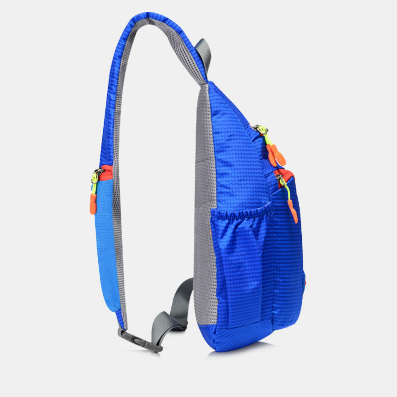 Sling Bag For Women Nylon Waterproof Outdoor Sports Riding Chest Bag