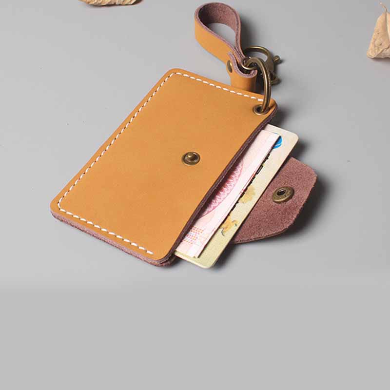 Ultra Thin Card Holder Women Men Portable Mini Money Clip