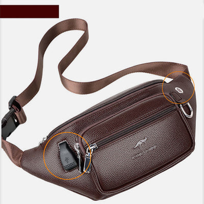 Waist Bag For Men Intimate Casual Large Capacity Crossbody Purse