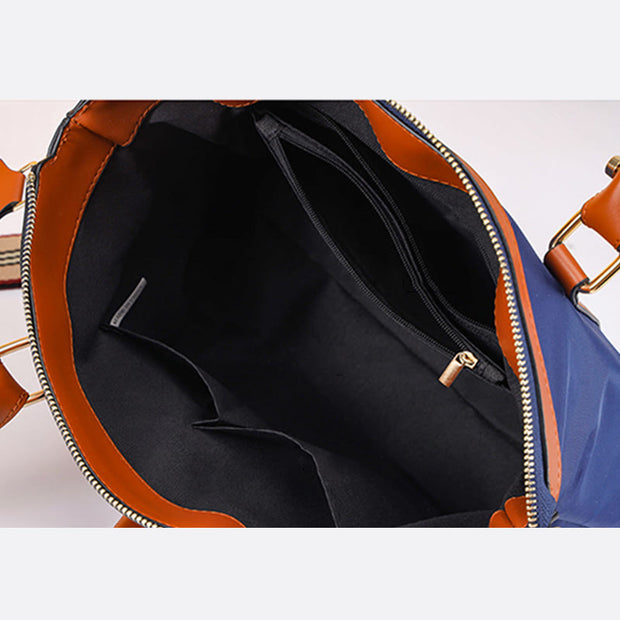 Top-Handle Bag For Women Soft Oxford Portable Shoulder Bag