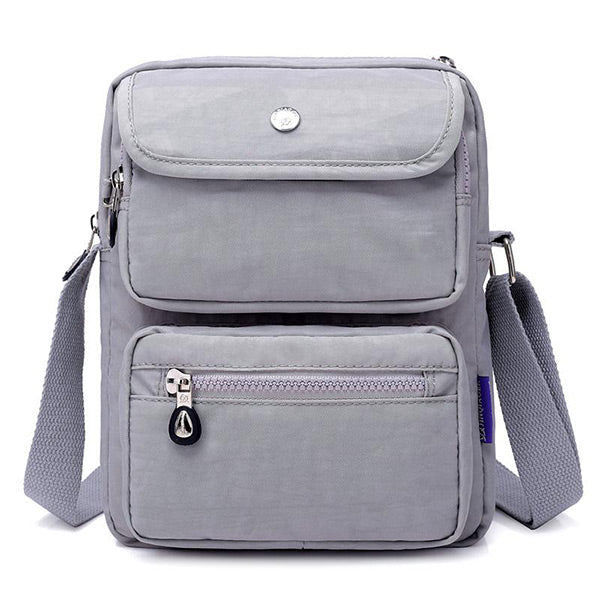 Multi-pocket Nylon Shoulder Bag