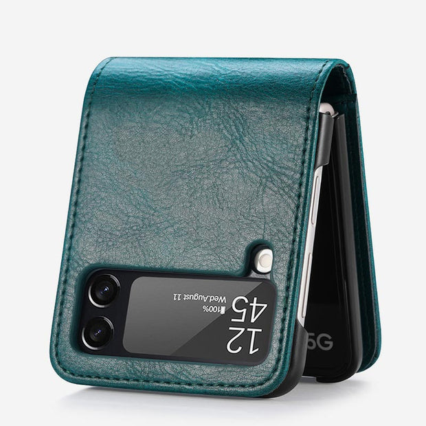 FREE TODAY: Samsung Galaxy Z Flip 2 3 4 Phone Case Leather Phone Bag with Multi-Slot