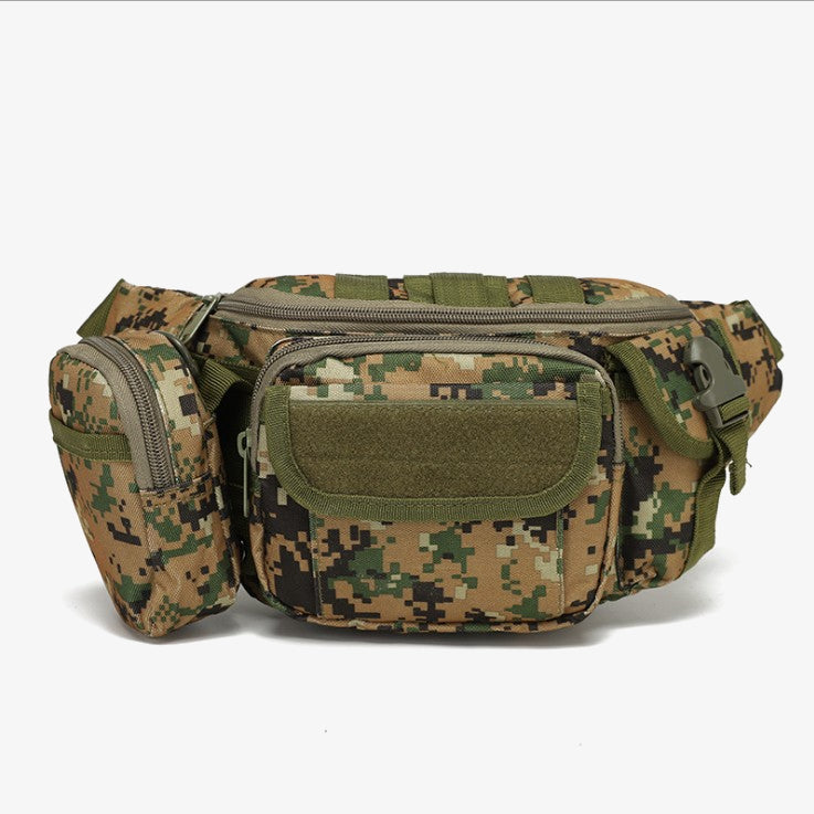 Camouflage Tactical Crossbody Bag Wear Resistant Hip Belt Waist Pack