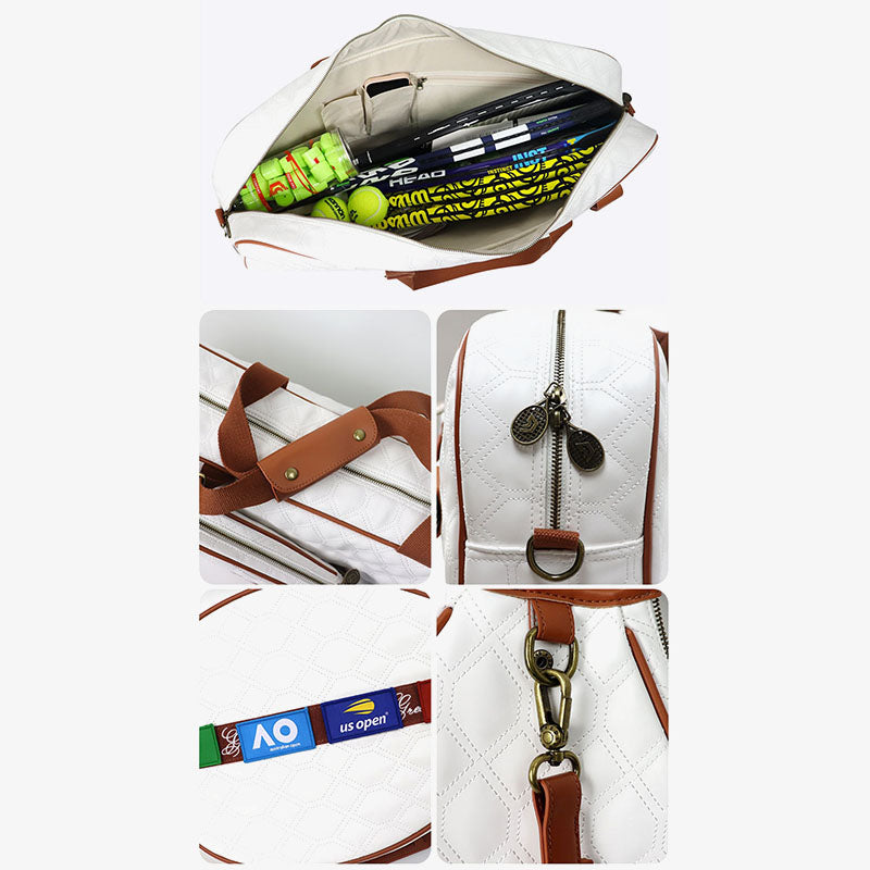 Detachable Racket Bag Women Men Padel Tennis Courtside Crossbody Bag