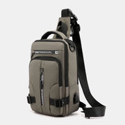 Sling Chest Bag for Men Backpack Casual Daypack with Crossbody Strap