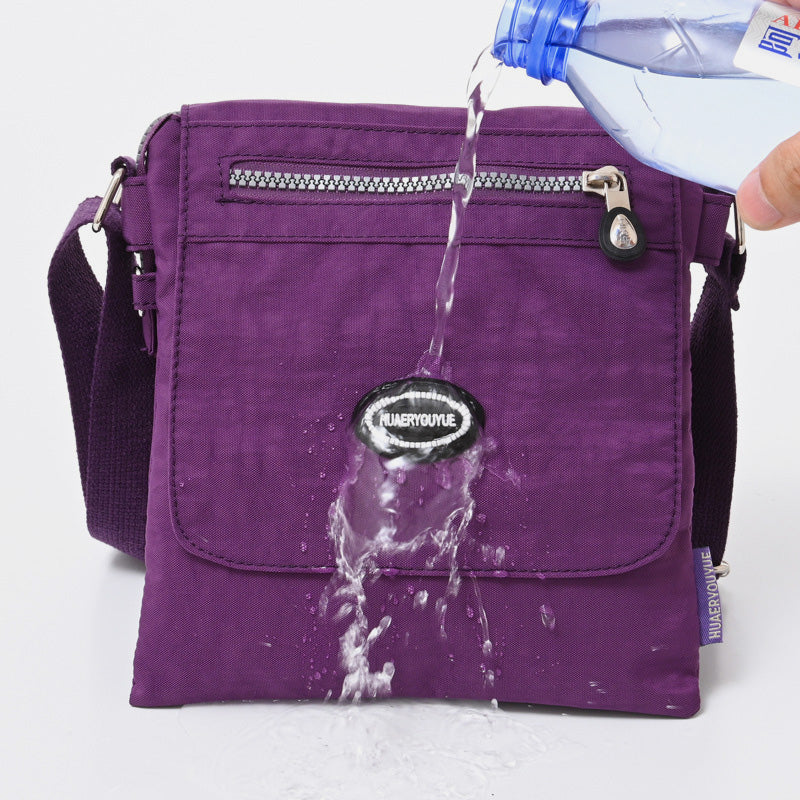 Large Capacity Waterproof Nylon Crossbody Bag