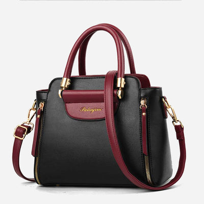 Elegant Top Handle Satchel Crossbody Bag