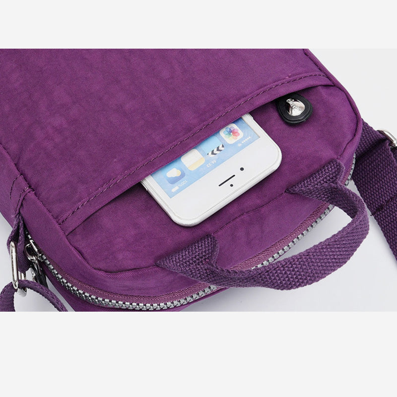 Lightweight Waterproof Nylon Casual Crossbody Bag