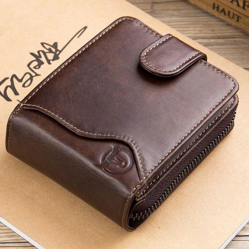 Genuine Leather Multi Card Wallet