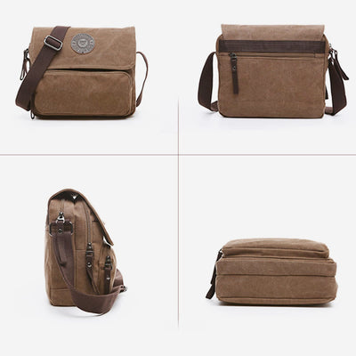 Messenger Bag For Men Daily Use Leisure Travel Crossbody Bag