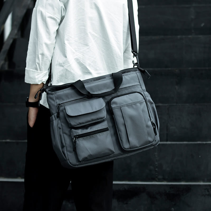 Tote Bag For Men Business Multifunctional Large Capacity Crossbody Bag