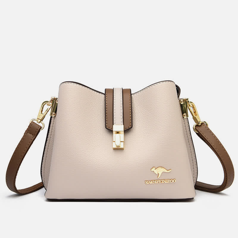 Crossbody Bag for Women Generous PU Leather Shoulder Bag