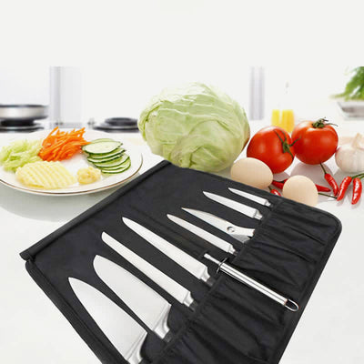 Chef Knife Roll Bag Durable Knife Carrier Portable Chef Knife Cases