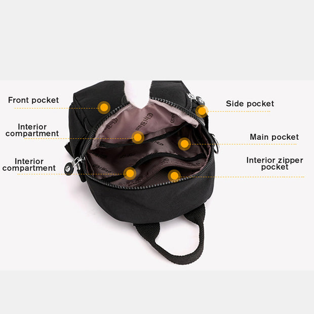 Multifunctional Waterproof Large Capacity Simply Small Backpack Shoulder Bag