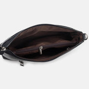Genuine Leather Tassel Shoulder Crossbody Bag