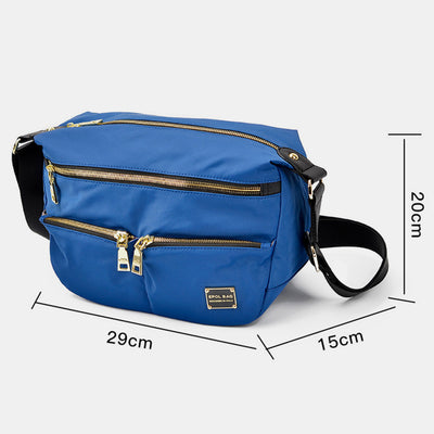 Lightweight Waterproof Women Crossbody Purse Multi Pocket Shoulder Bag