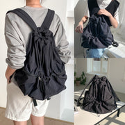 Backpack For Women Nylon Drawstring Lightweight Casual Travel Bag