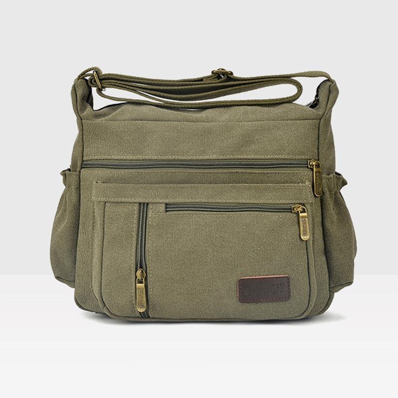 Large Capacity Wear-Resistant Multifunctional Crossbody Bag