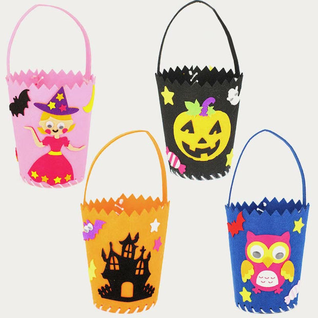 FREE TODAY: Halloween Candy Bag Handmade DIY Portable Pumpkin Gift Bag