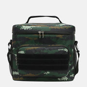 Tactical Outdoor Insulated Bag Portable Lunch Bag Handbag with Crossbody Strap