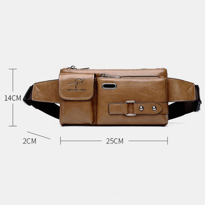 Waterproof Multi-Pocket Sling Bag