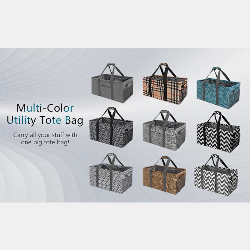 Storage Bag For Home Travel Foldable Clothing Clutter Storage Basket