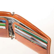 Money Clip Front Pocket Leather Wallet