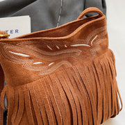 Tassel Bag For Women Adjustable Strap Crossbody Bag Shoulder Bag