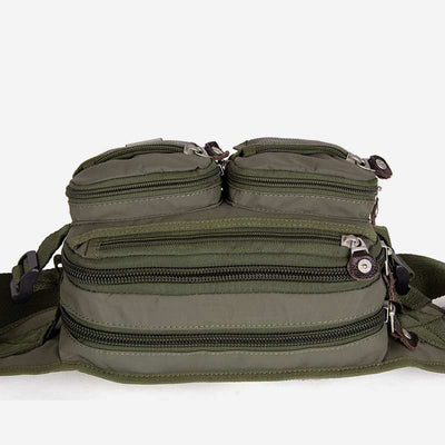 Multi-Pocket Large Capacity Durable Casual Waist Bag