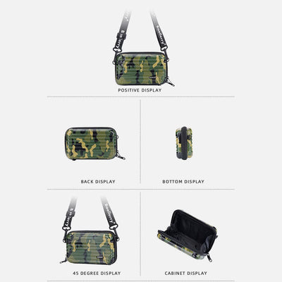 Camouflage Pattern Phone Bag For Outing Crossbody Make Up Bag