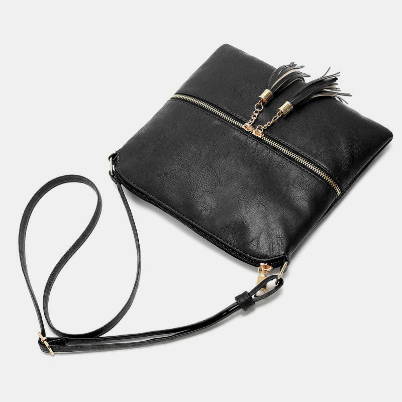 Large Capacity Tassel Crossbody Bag