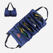 Roll Up Tool Bag Waterproof Multi-Slot Tool Organizer for Home Workshop