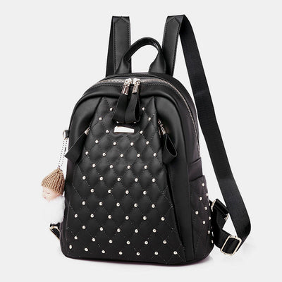 Large Capacity Studded Backpack