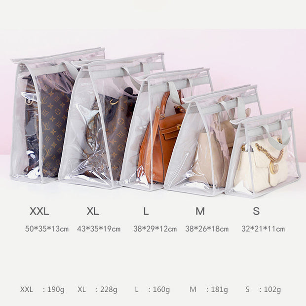 Storage Bag For Home Dustproof PVC Visible Moistureproof Protection Bag