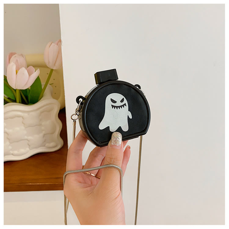 Mini Crossbody Bag For Women With Mirror Funny Cartoon Bag