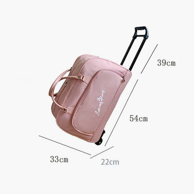 Pull Rod Travel Bag For Men Women Lightweight Boarding Bag