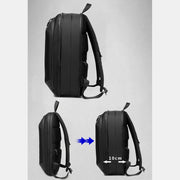 Lighiweight Expandable Laptop Backpack Anti Thefi Business Travel Notebook Bag